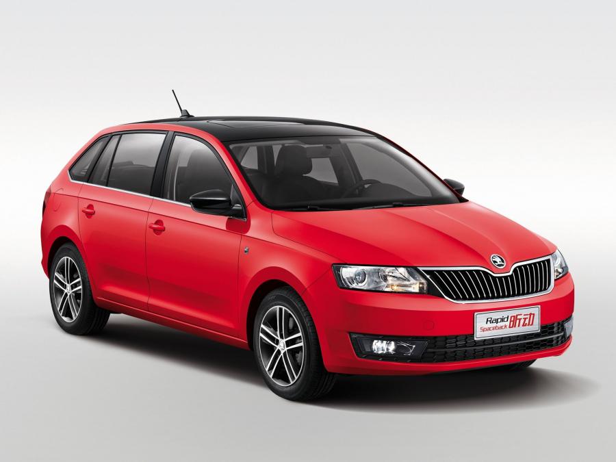  Skoda Rapid Spaceback 2014 года  (CN) (фото 1 из 12)